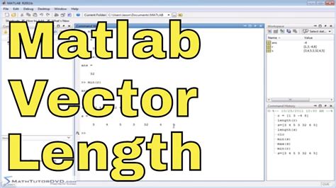 The function is the logarithmic equivalent of linspace and the operator. . Matlab length of vector